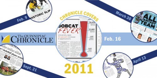 Chronicle covers of 2011 Using the 27 covers of the Chronicle’s print editions in 2011, we look back on the year that was. This gallery features all of the front and back pages from 2011.  --Compiled by Samantha Epstein, Joe Addonizio and Tim O’Donnell