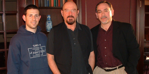 George Sloan (left), Ian Anderson and Michael Calia.