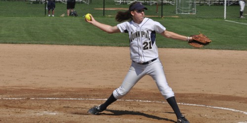 Heather Schwartzburg is the ace of Quinnipiac’s pitching staff, as she leads the team with eight wins, 81 strikeouts and a 1.05 ERA.