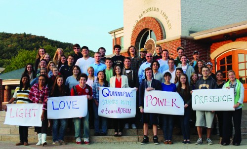 Students support Robin Roberts battle with MDS