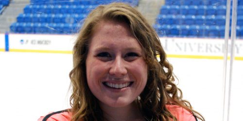 Senior Meghan Speranzo was a competitive skater for 17 years.
