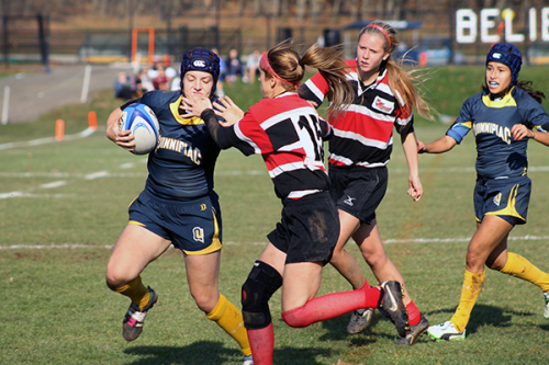 Women's rugby advances to championship game