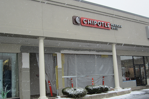 Chipotle will open its Hamden location by the end of February.