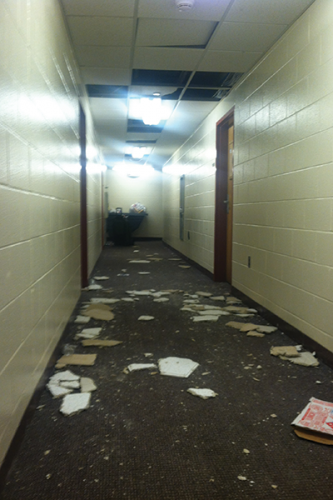 Commons suffers dorm damages
