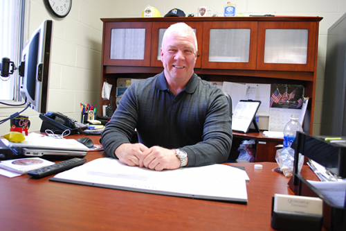 Above: Public Safety Training Consultant Richard Hally.