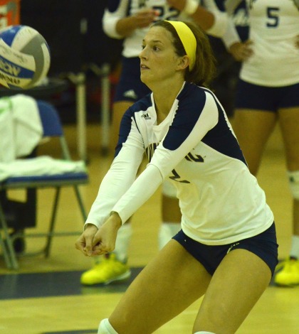 Volleyball loses to UMass Lowell in straight sets