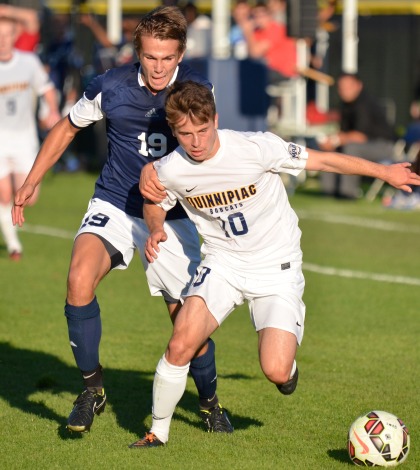 Carvalho's overtime goal lifts men's soccer past Yale