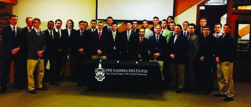 University welcomes new fraternity 