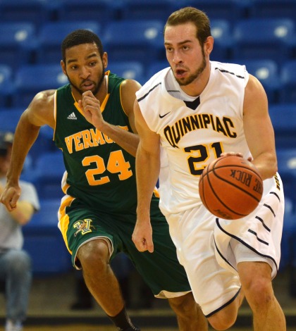 Men’s basketball topples Vermont