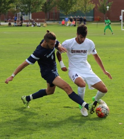 Saint Peter's downs men's soccer