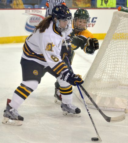 Womens ice hockey tops Clarkson in ECAC Championship