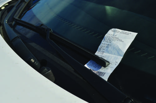 Public Safety tickets over 100 cars prior to Yale game