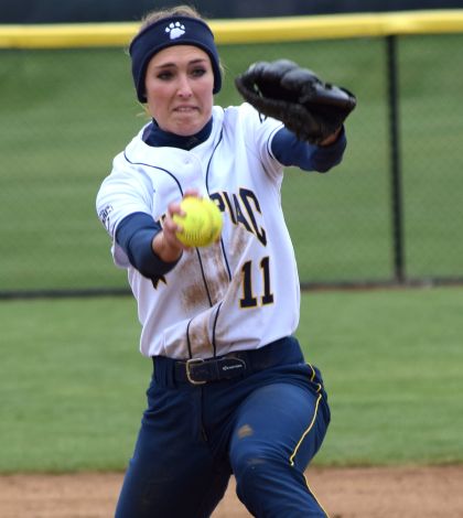 Softball falls in doubleheader to Monmouth
