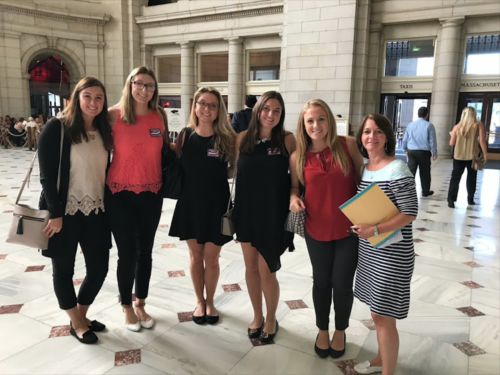 Occupational therapy students lobby Congress