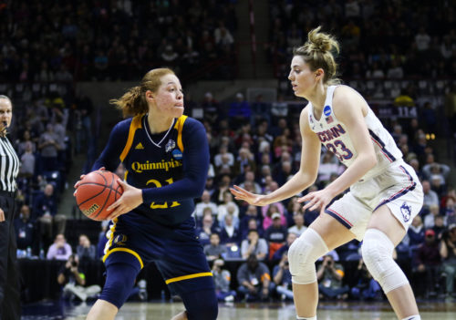 Quinnipiac womens basketball eliminated by No. 1 UConn in NCAA Tournament