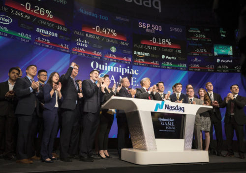 School of Business holds eighth annual G.A.M.E Forum with NASDAQ