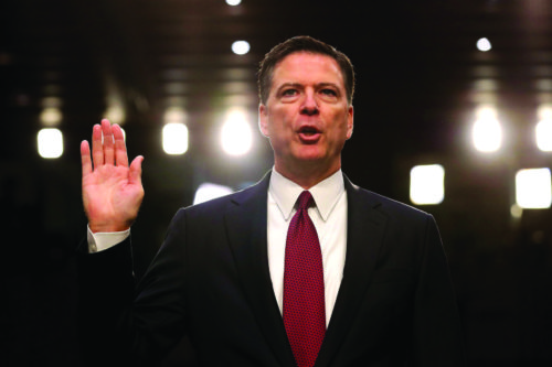 Former FBI Director James Comey sits down with George Stephanopolous