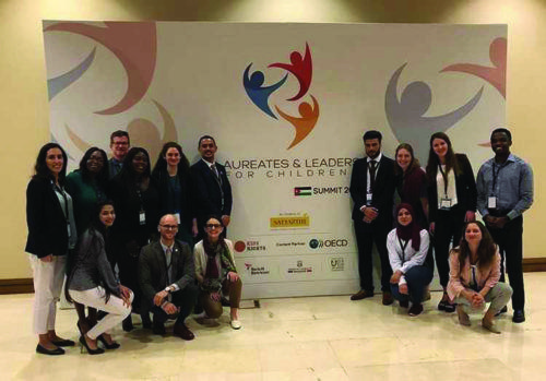 Students attend international summit in Jordan