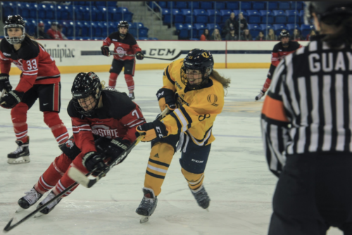 No. 7 Ohio State edges Quinnipiac womens ice hockey, 3-2