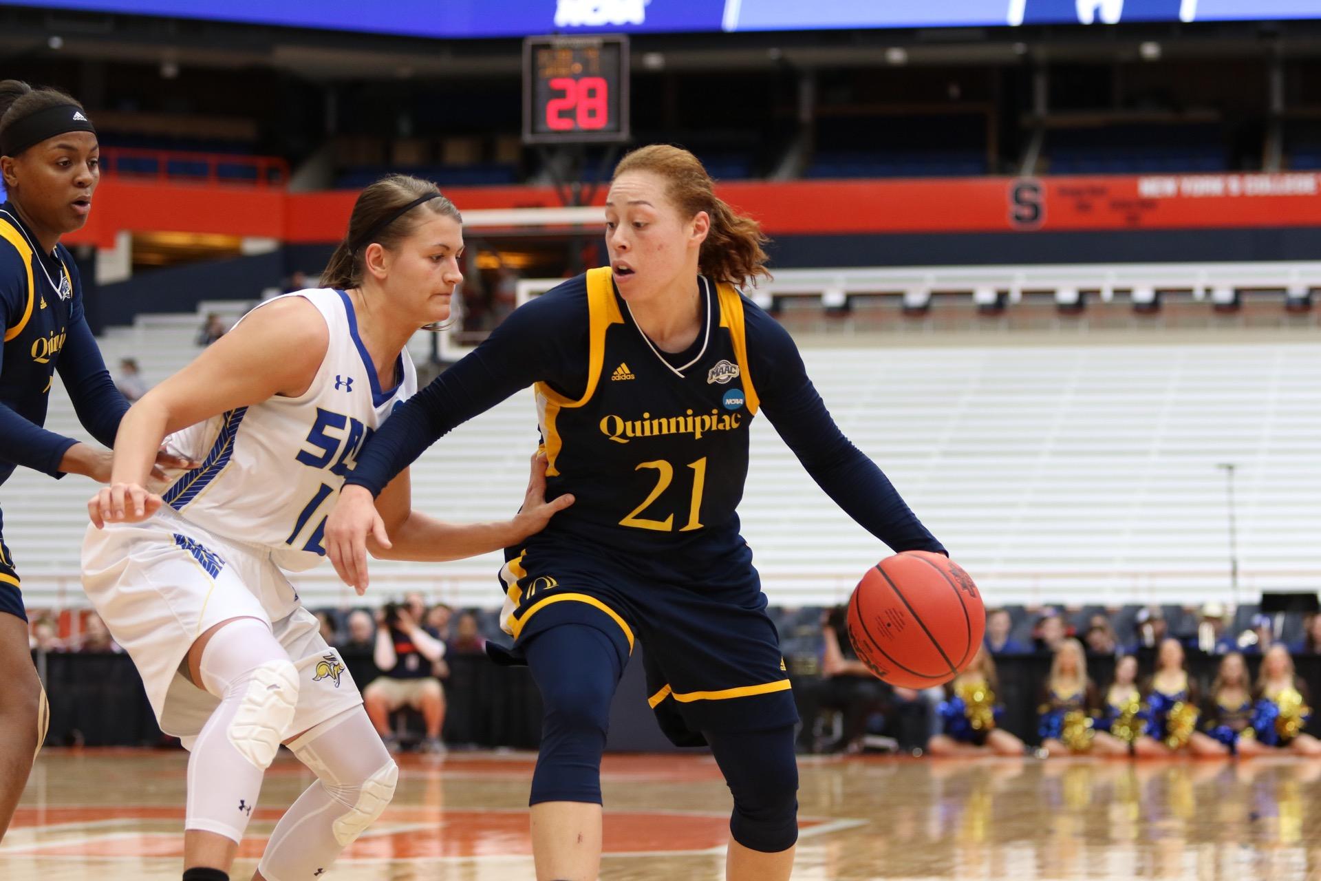 Quinnipiac women's basketball closes season with first round loss in