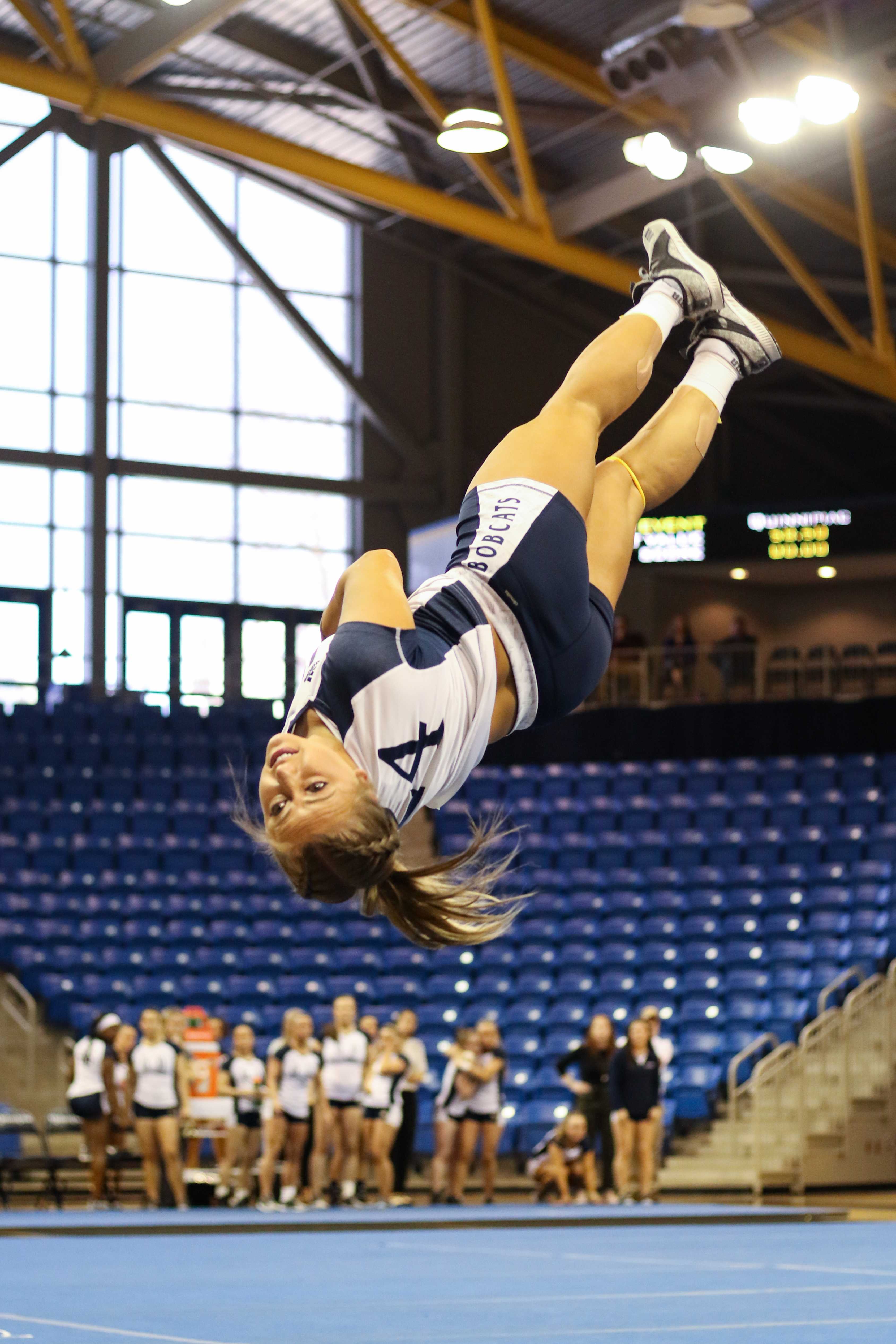 Quinnipiac Acrobatics And Tumbling Send Seniors Off With Win On Senior Day The Quinnipiac 4939