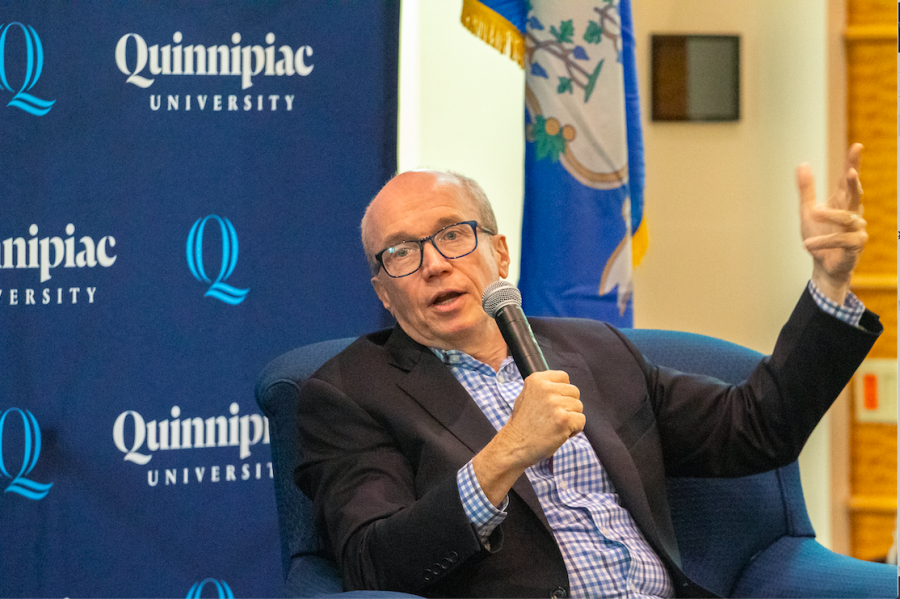 CEO of Fortune Magazine spoke to students about the death of truth.