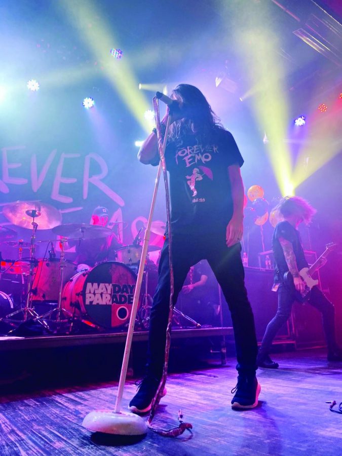 Mayday Parade started its 'Forever Emo' tour in Athens, Georgia, on Nov. 1. 