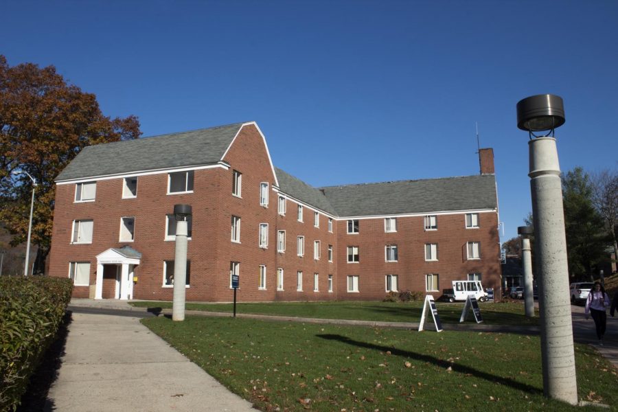 Dana English Hall may be torn down or renovated in the new master plan