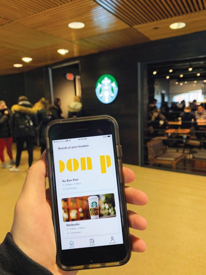 Mobile ordering has been introduced in an effort to cut down on long lines.