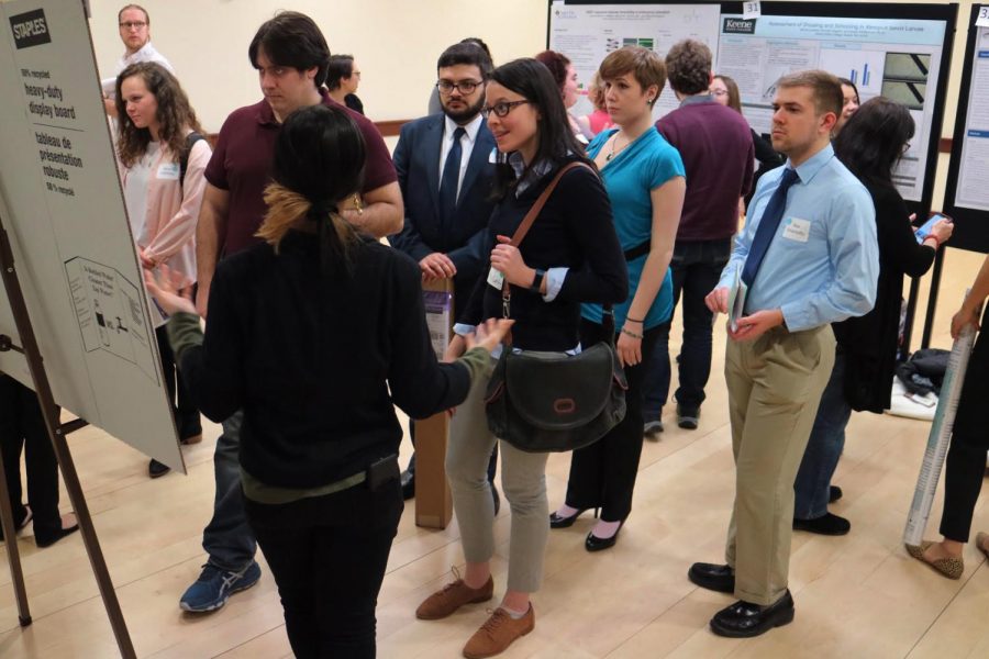 Students from over 30 universities across New England presented their research at the conference. 