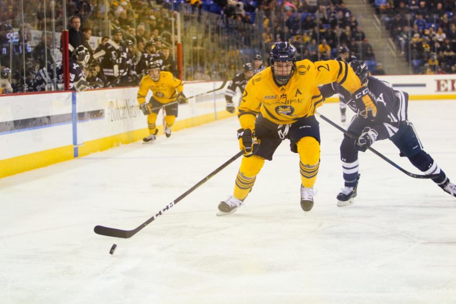 The Quinnipiac men's ice hockey season came to a sudden cancellation last week due to COVID-9.