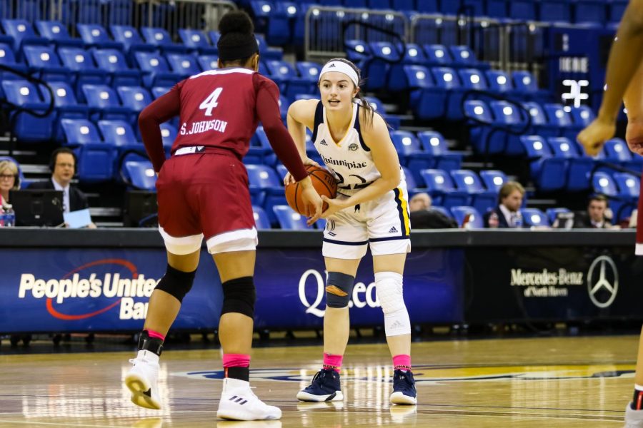 Junior guard Mackenzie DeWees was named MAAC Player of the Year in 2021.
