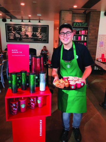 David Ferrara used to work as a barista in a Starbucks at Clemson University.