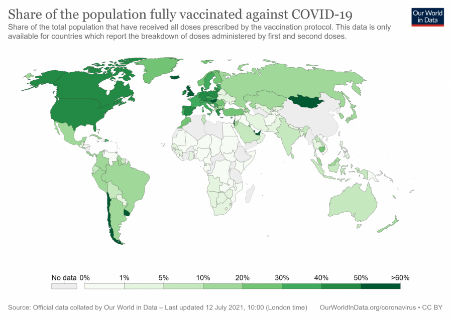 International students on COVID-19 situations at home: Vaccine accessibility in the US is a privilege