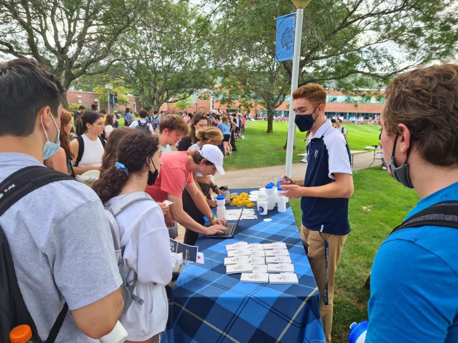 Over 110 organizations took part in this year's involvement fair on Sept. 8.