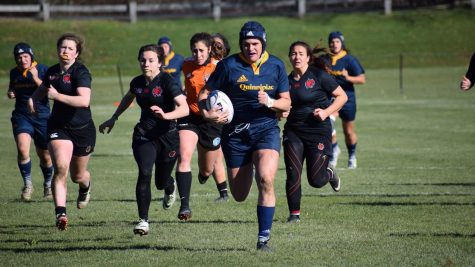Ilona Mahers proximity to New England universities allows her to visit college rugby teams to discuss the future of the sport.