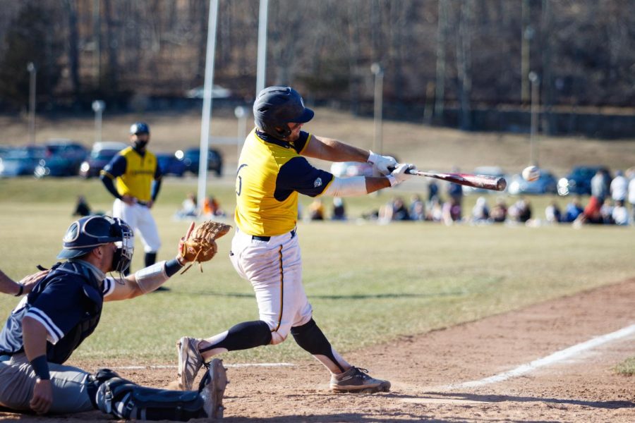 Colton Bender led the Bobcats to a MAAC championship in 2019 with a .322 batting average and 32 RBIs. Photo from