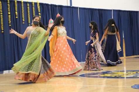 One way the South Asian Society celebrates Diwali is by dancing to classic Bollywood hits.