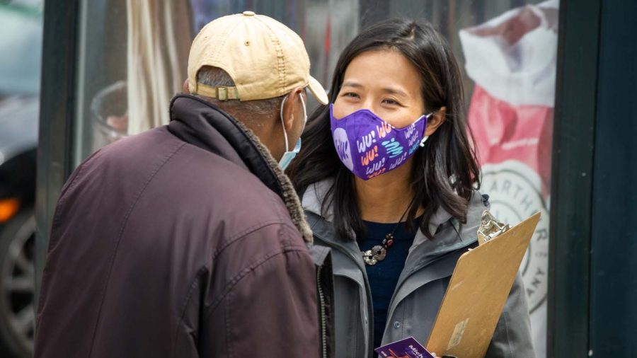 Boston Mayor-elect Michelle Wu's progressive campaign has brought hope to many Bostonians. (Photo courtesy by Wu Campaign).