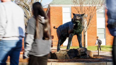 SGA voted to send a letter to the university administration requesting the removal of Legend of the Bobcat from all physical public locations.