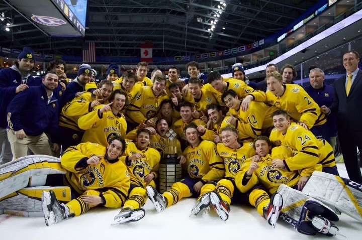 The Quinnipiac Bobcats captured the second-ever CT Ice championship after wins over Sacred Heart and UConn.