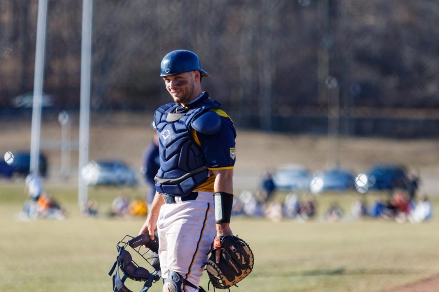 The Bobcats lost several key players from last year, including catcher Colton Bender (pictured) and utility man Evan Vulgamore.