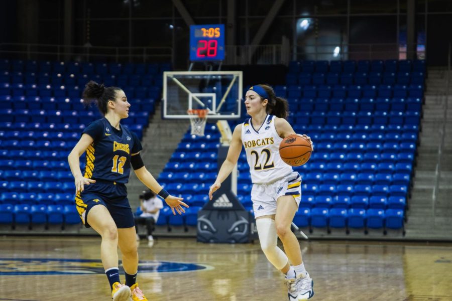 Mackenzie DeWees is averaging 14.4 points and 7.9 rebounds per game this season.