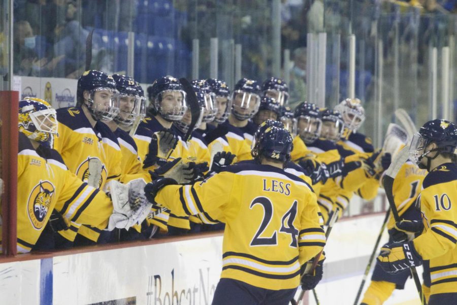 The Bobcats have fallen to No. 5 in the USCHO poll after peaking at No. 1 this season.