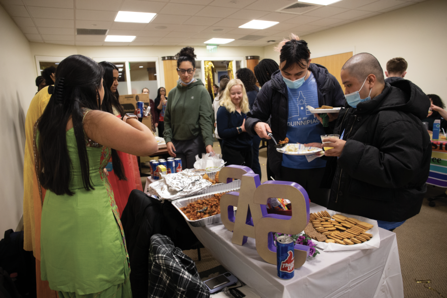 Thirteen of Quinnipiacs multicultural organizations shared food, fun and memories at Culture Night on March 23. Photo by 