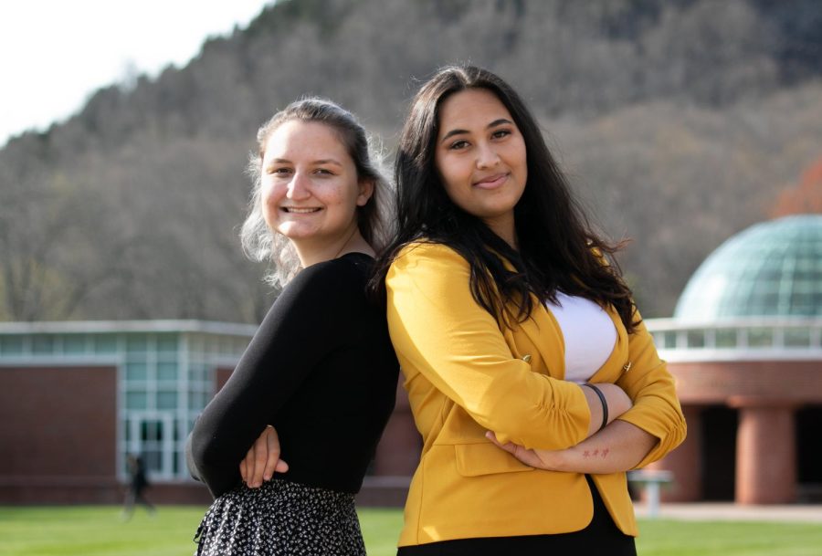 Brooklyn Mastracchio (left) and Ari Hyman (right) will be stepping into the newly separated SGA roles as identity and multicultural senators, respectively. 