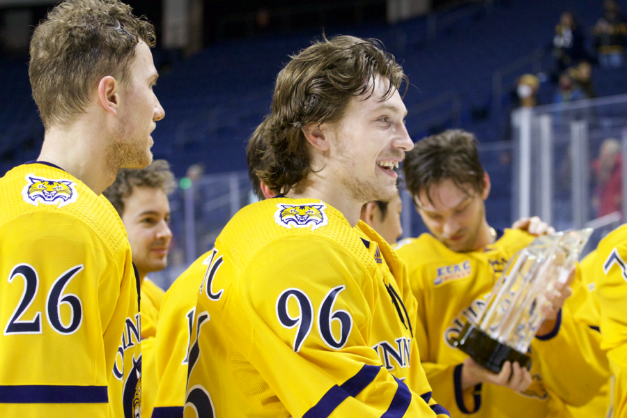 Bruins take center bound for Quinnipiac with their first draft