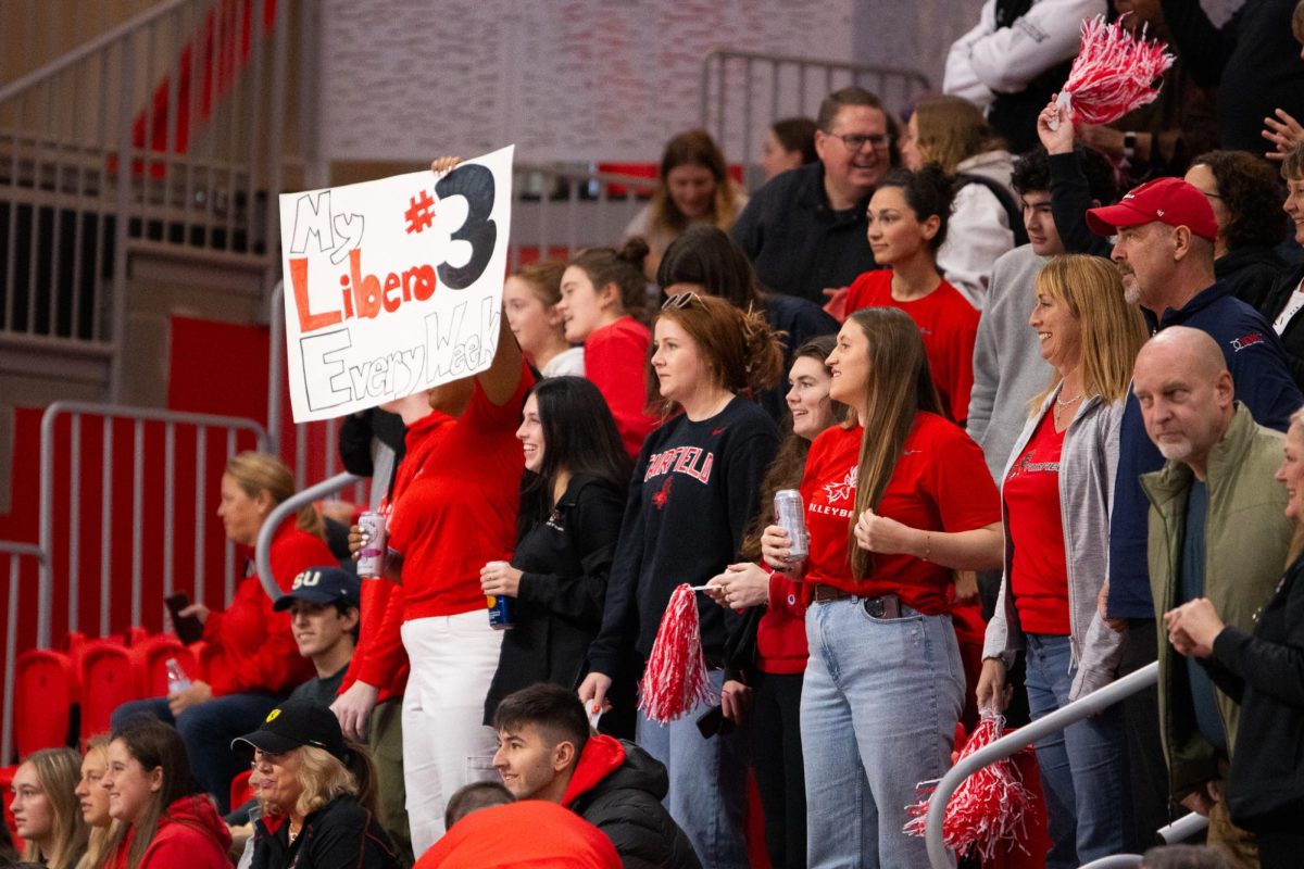 Fairfield drew crowds of more than 400 people for its MAAC semifinal and championship matches on Nov. 18 and 19.