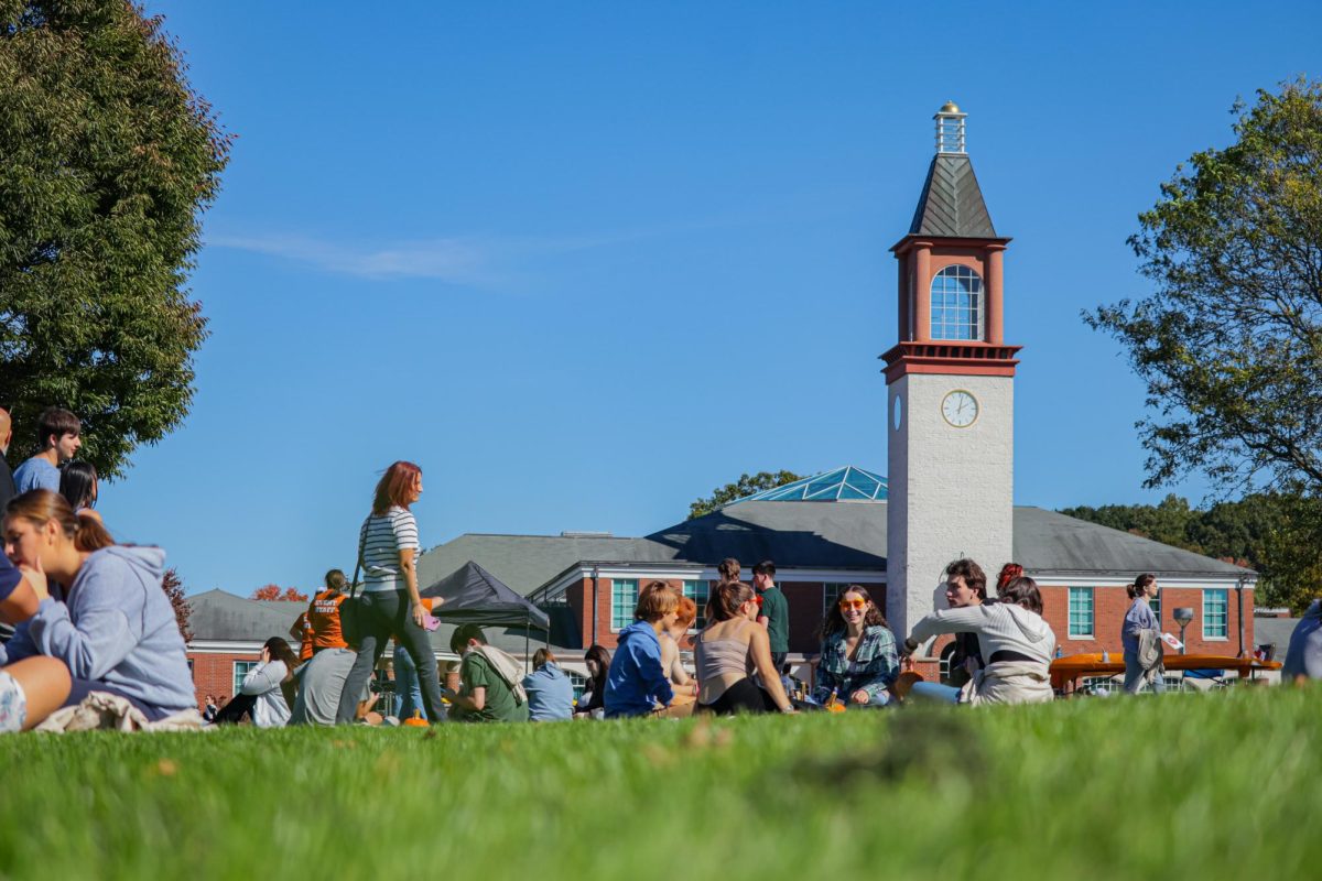 Quinnipiac University hosts their annual Fall Festival with various activities, including a performance by The 502s.