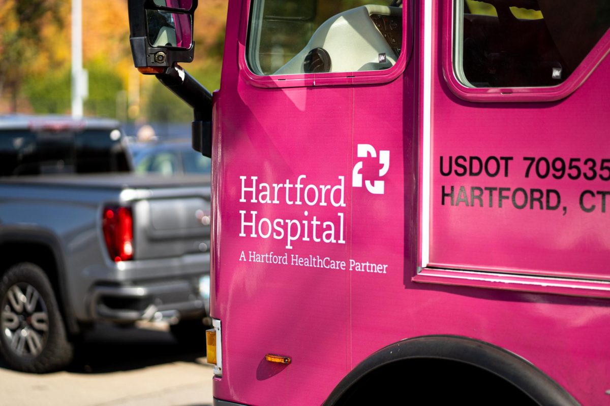 Quinnipiac University and Hartford Healthcare bring a mobile Mammograph Van to campus on Oct. 22.